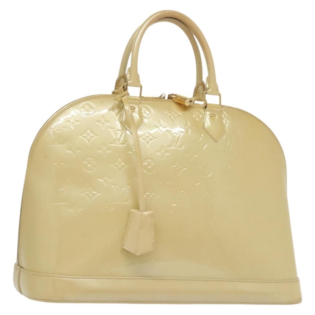 Louis Vuitton Monogram Vernis Alma GM Hand Bag Broncorail M91450 (1 of 18)