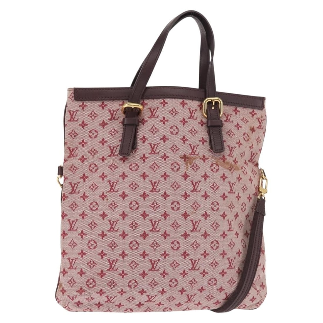 LOUIS VUITTON Monogram Mini Francoise Tote Bag Red Cherry M92210 Authentic: LOUIS VUITTON Monogram Mini Francoise Tote Bag Red Cherry M92210 Authentic Elevate your accessory game with the LOUIS VUITTON Monogram Mini Francoise Tote Bag. This stylish tote is crafted from high-q