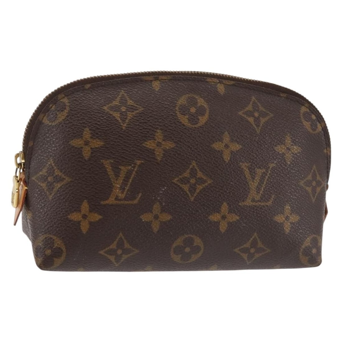 LOUIS VUITTON Monogram Pochette Cosmetic Pouch M43998 Authentic Spain (1 of 18)