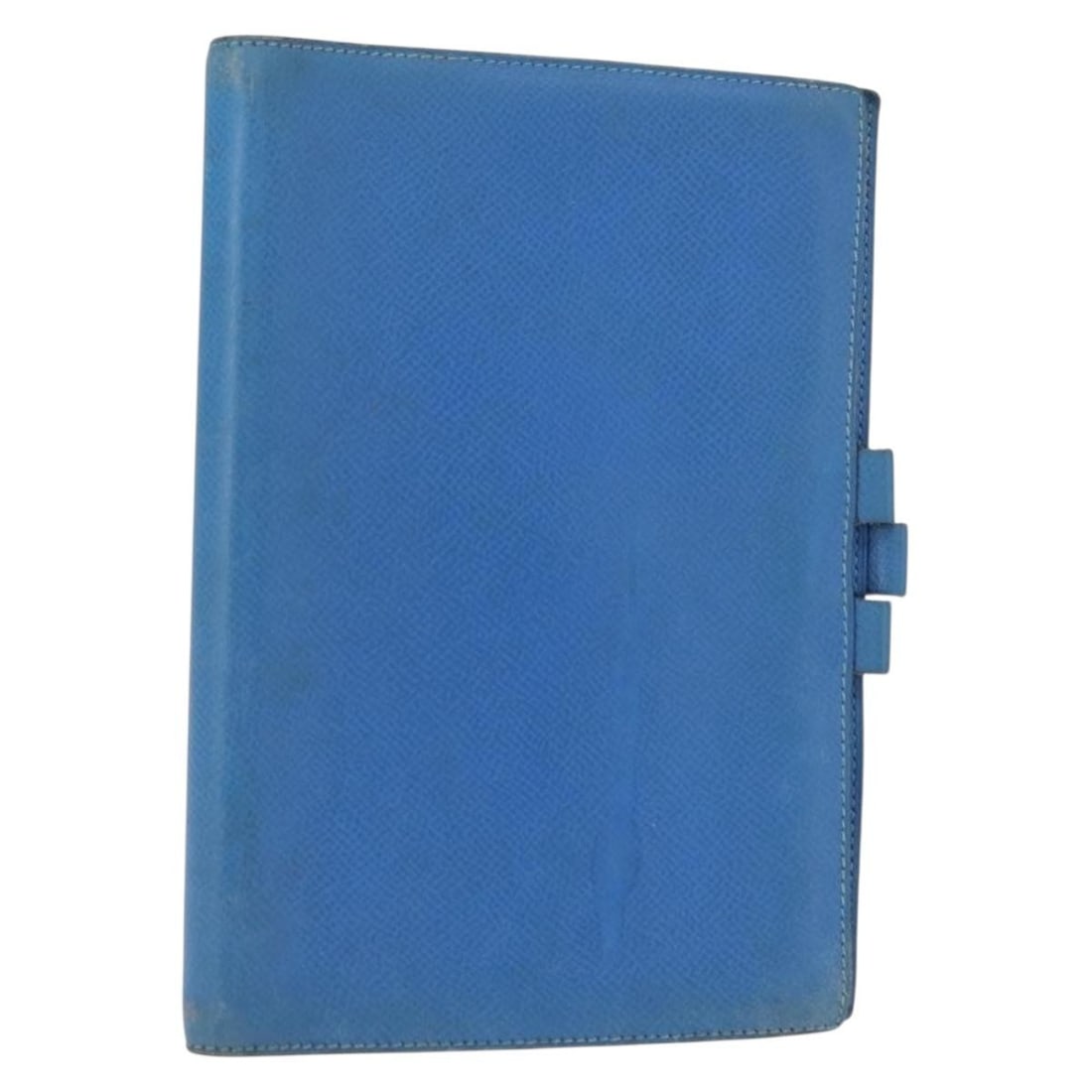 HERMES Blue Leather GM Day Planner Cover Authentic (1 of 18)
