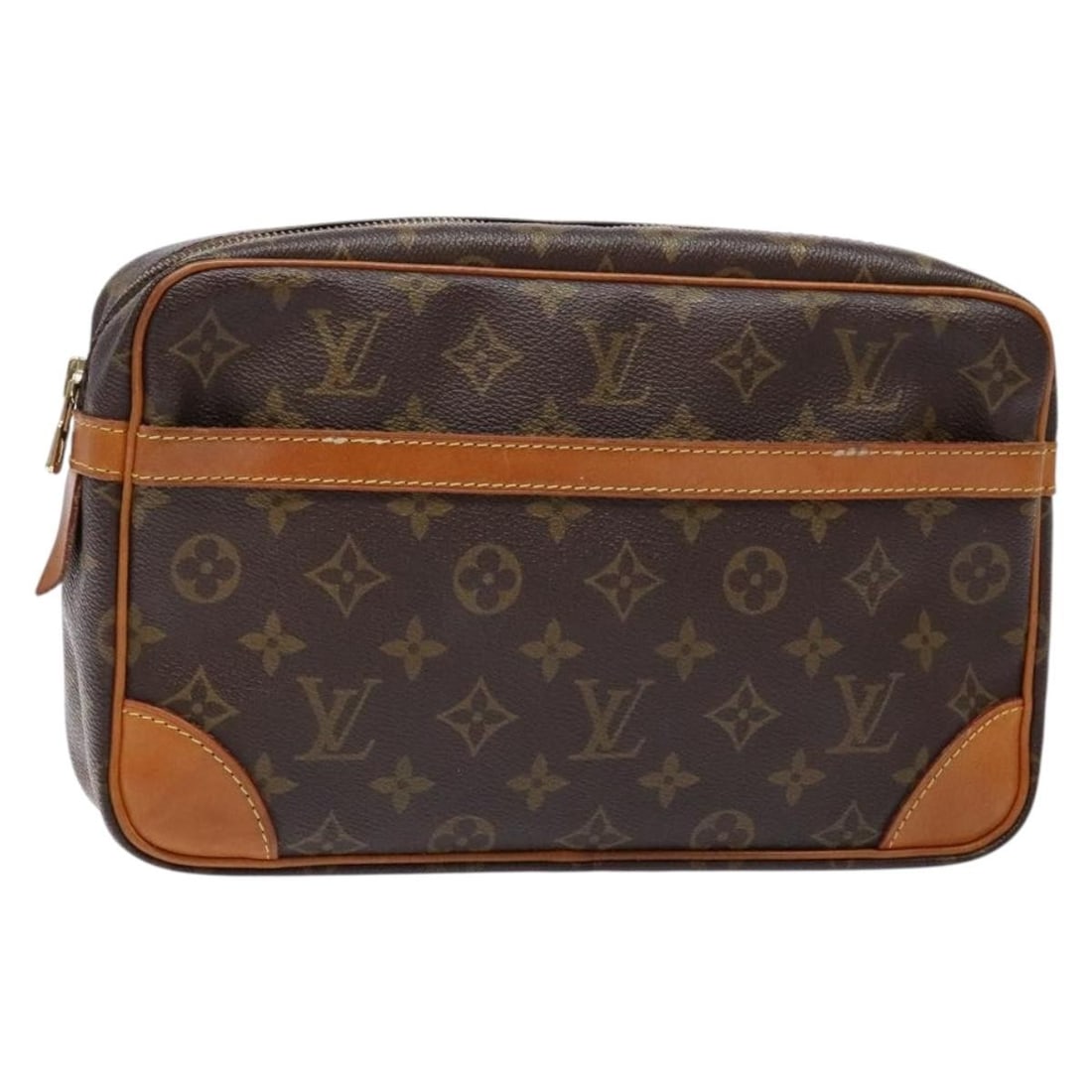 Louis Vuitton Monogram Compiegne 28 Clutch Bag M51845 Authentic France (1 of 18)