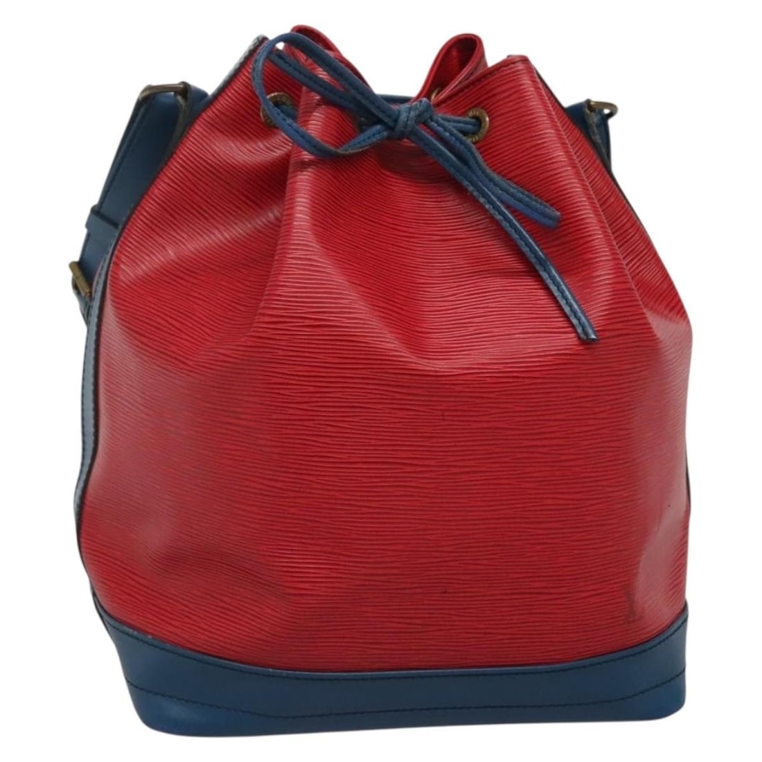 LOUIS VUITTON Epi Noe Bicolor Shoulder Bag Red Blue M44084 (1 of 18)