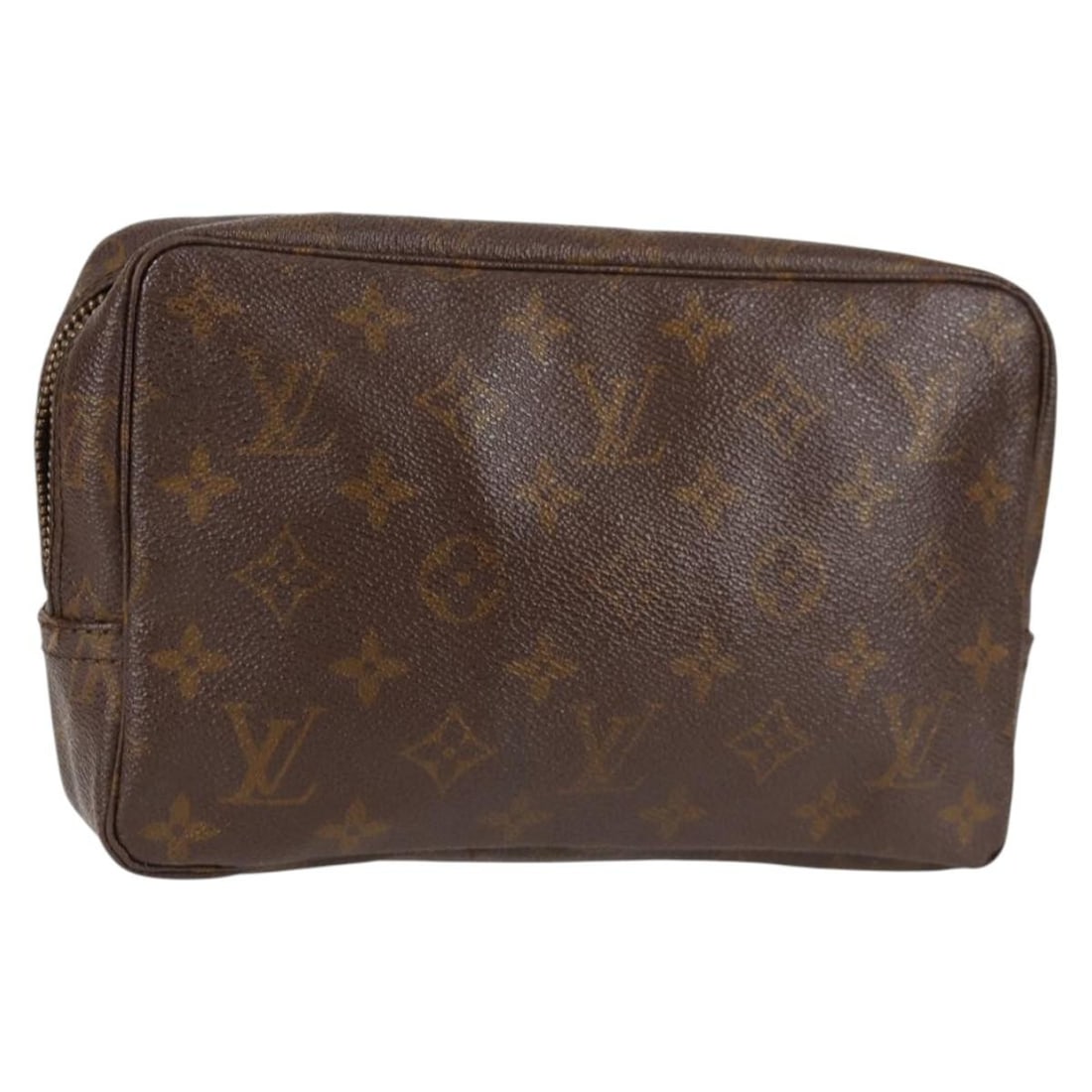 LOUIS VUITTON Monogram Trousse Toilette 23 Clutch Bag M47524 Vintage Auth (1 of 18)