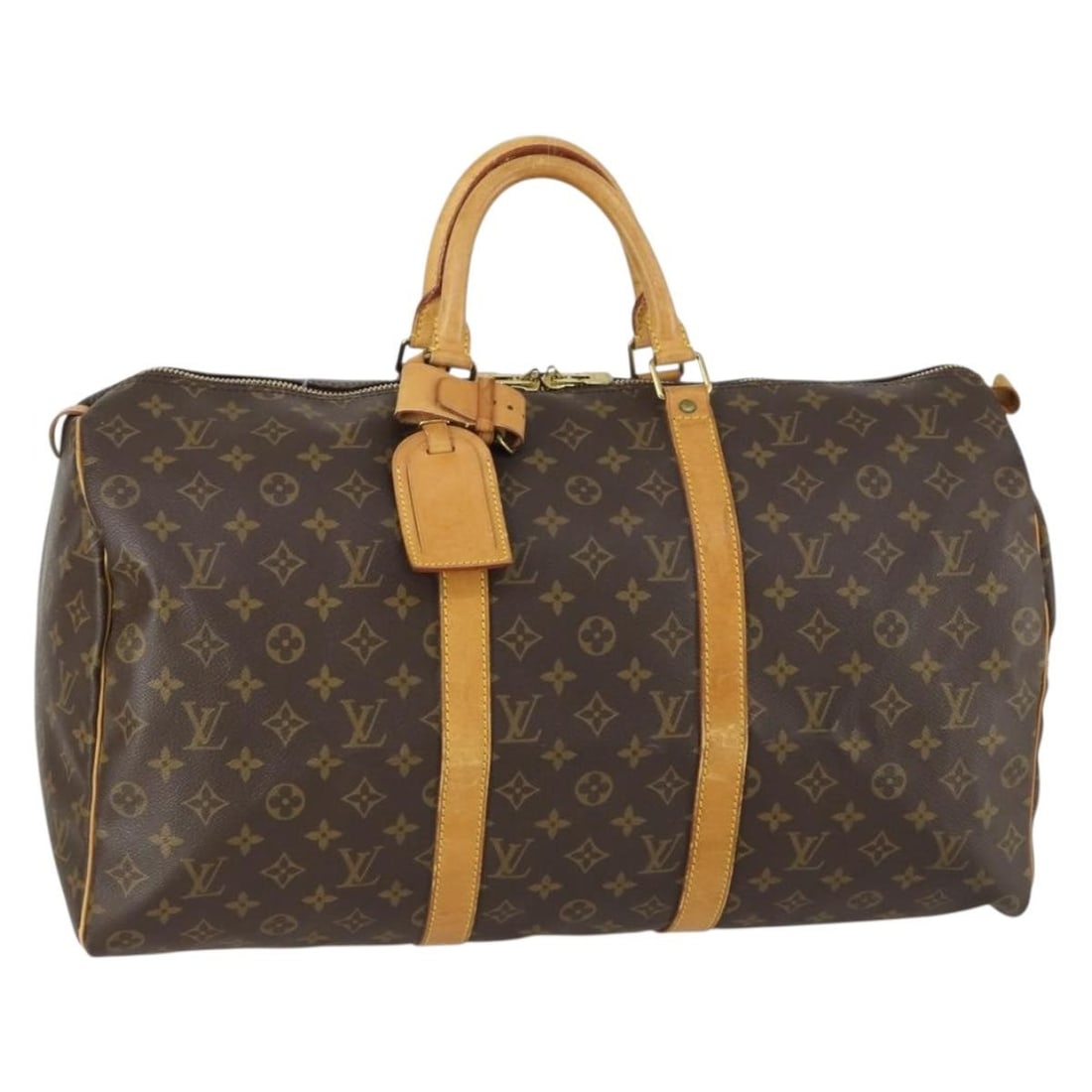 Louis Vuitton Keepall 50 Monogram Canvas Boston Bag M41426 France (1 of 18)