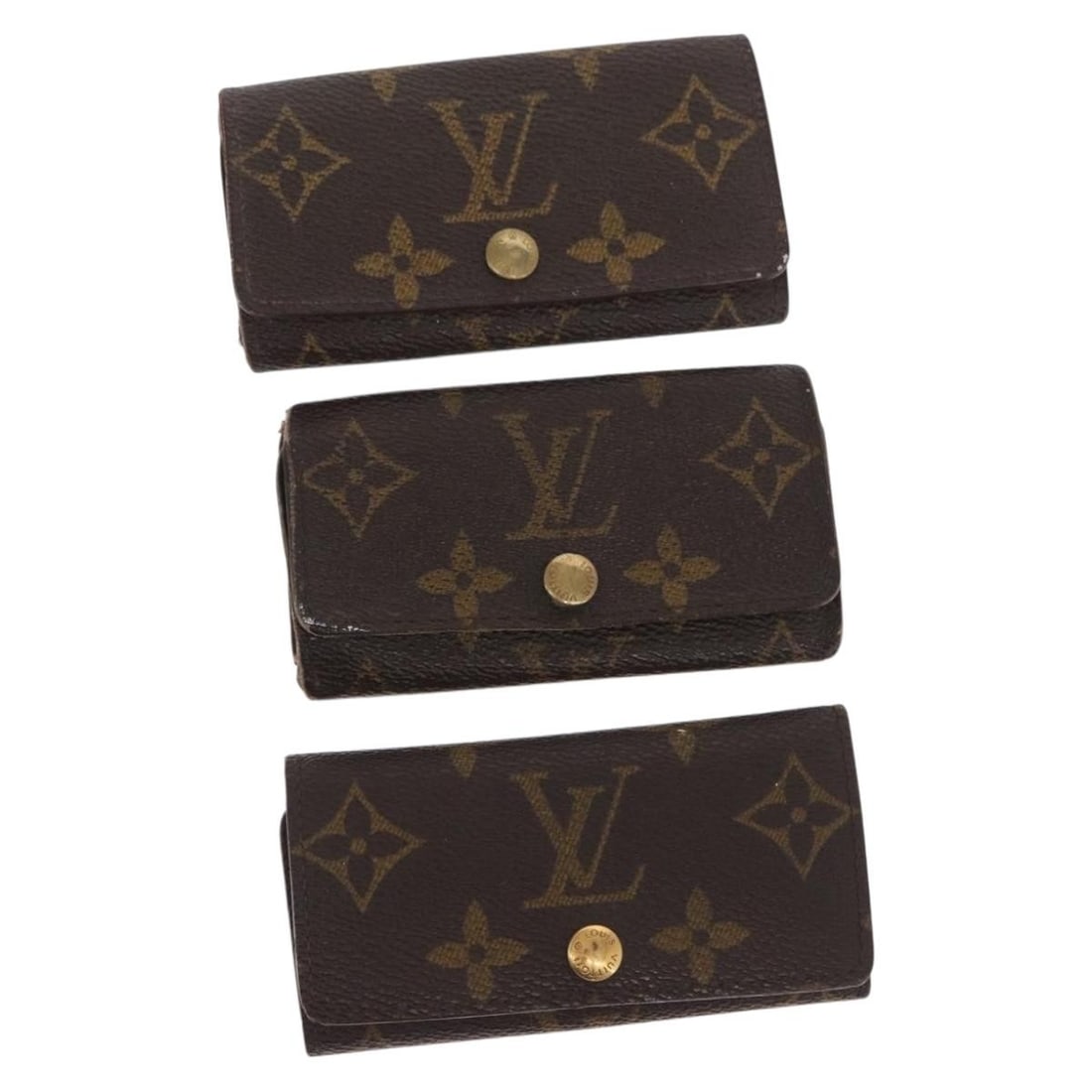 Set of 3 Monogram Canvas Multicles 4 Key Holders by Louis Vuitton (1 of 18)