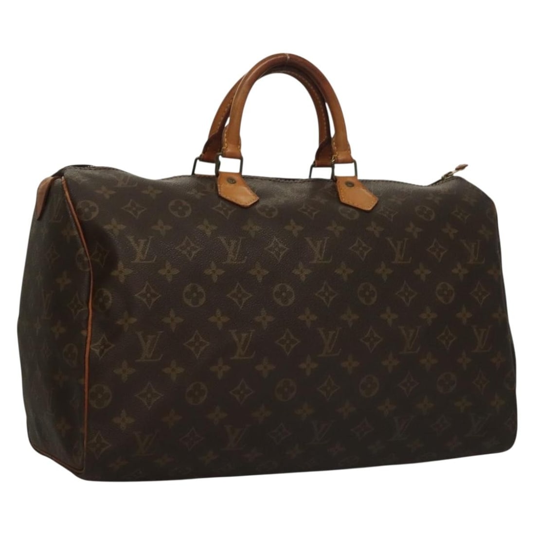 LOUIS VUITTON Monogram Speedy 40 Hand Bag M41522 Auth France (1 of 18)