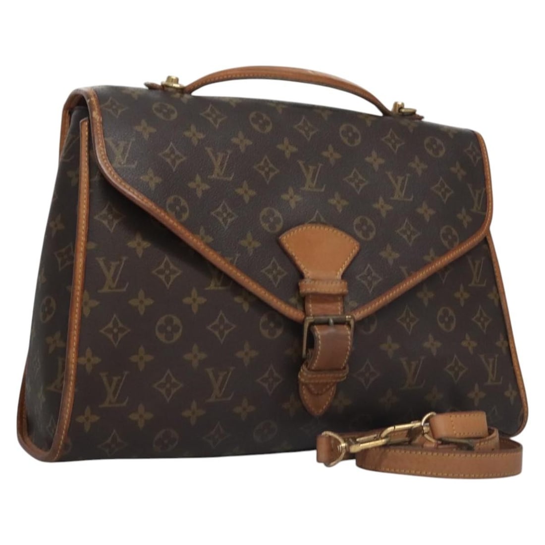 LOUIS VUITTON Monogram Beverly Hand Bag M51120 Auth Shoulder Strap: LOUIS VUITTON Monogram Beverly Hand Bag M51120 Auth Shoulder Strap This authentic Louis Vuitton Monogram Beverly Hand Bag (Model M51120) is a stylish accessory crafted from durable Monogram Canvas. De