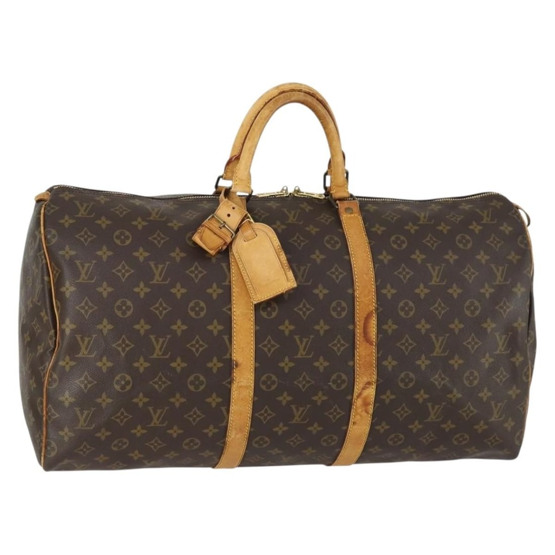 Louis Vuitton Keepall 55 Monogram Canvas Boston Travel Bag M41424 (1 of 18)