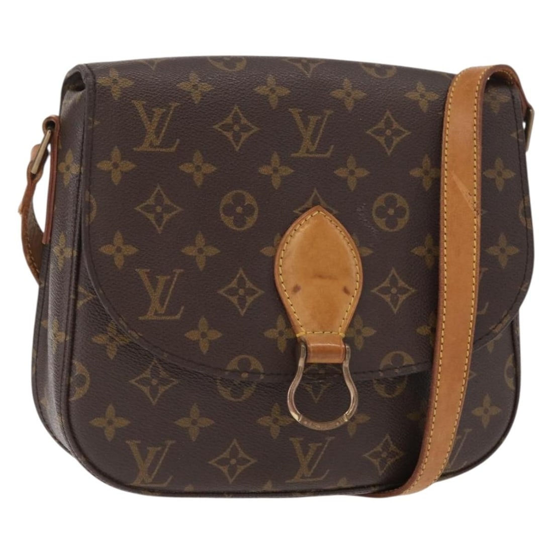 Saint Cloud GM Monogram Canvas Shoulder Bag by Louis Vuitton M51242: Saint Cloud GM Monogram Canvas Shoulder Bag by Louis Vuitton M51242 This Louis Vuitton Monogram Saint Cloud GM shoulder bag is crafted from signature monogram canvas and features an adjustable shoulde