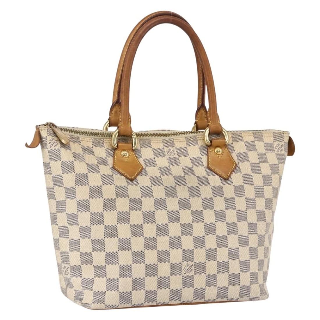 Louis Vuitton Saleya PM Damier Azur Canvas Tote N51186 France (1 of 18)