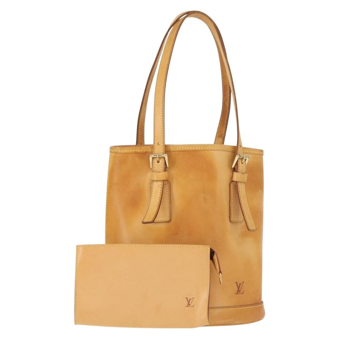 LOUIS VUITTON Nomad Ventiem Tote Bag Beige M99070 20th Anniversary Auth: LOUIS VUITTON Nomad Ventiem Tote Bag Beige M99070 20th Anniversary Auth This authentic Louis Vuitton Nomad Male Ventiem Bag is a stylish tote ideal for everyday use. Crafted from premium Nomade leathe