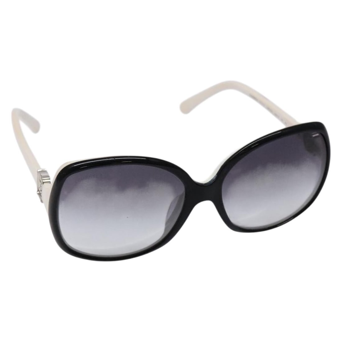 CHANEL White Plastic Sunglasses Made in Italy CC Auth (1 of 12)