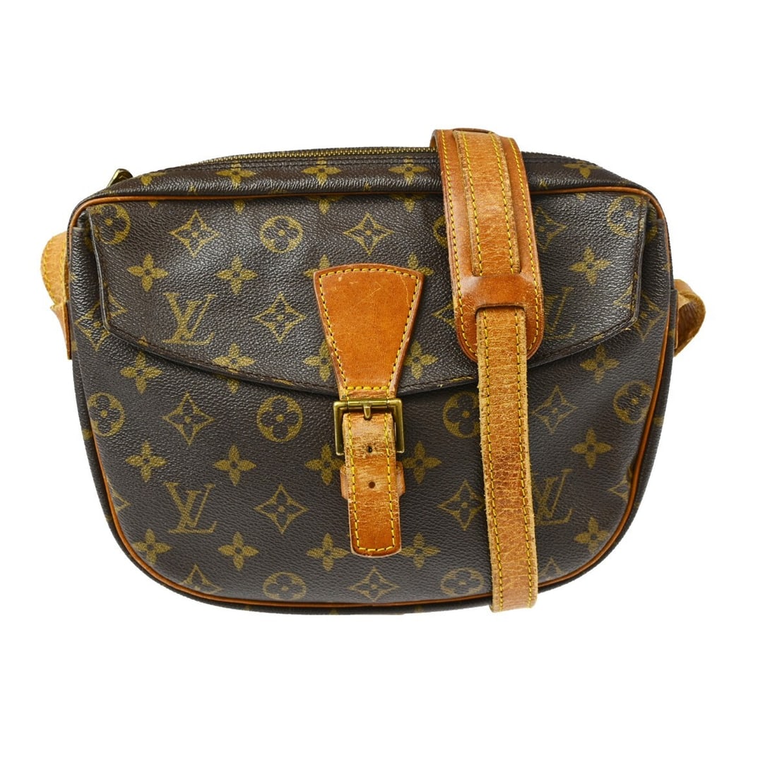 Louis Vuitton Jeune Fille GM Monogram Canvas Vintage Crossbody Bag (1 of 9)