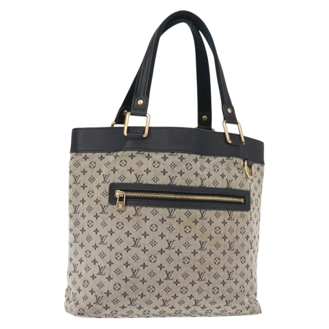 LOUIS VUITTON Monogram Mini Lucille GM Tote Bag Blue M92675 Auth: LOUIS VUITTON Monogram Mini Lucille GM Tote Bag Blue M92675 Auth Introducing the LOUIS VUITTON Monogram Mini Lucille GM Tote Bag in a stylish blue hue. This elegant tote bag is crafted from Monogram M
