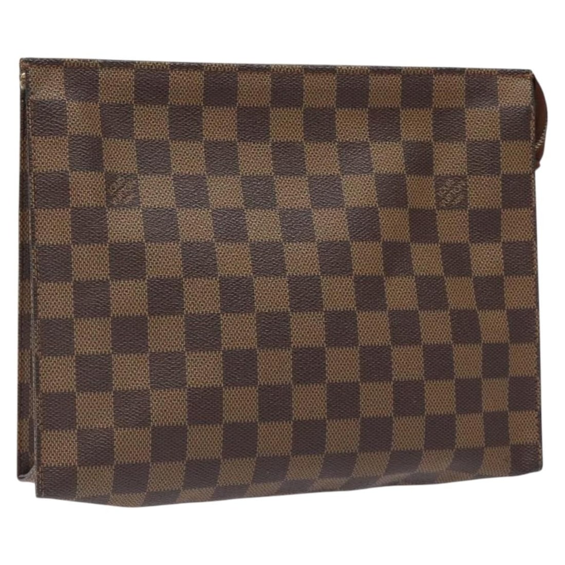 Louis Vuitton Damier Ebene Poche Toilette 26 Pouch N47543 Authentic: Louis Vuitton Damier Ebene Poche Toilette 26 Pouch N47543 Authentic The LOUIS VUITTON Damier Ebene Poche Toilette 26 Pouch, model N47543, is a stylish and functional accessory crafted from Damier Eben