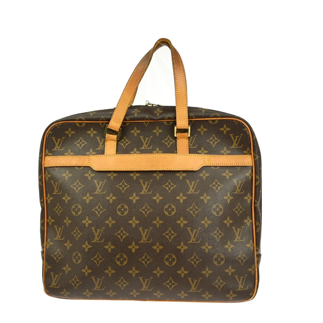 Louis Vuitton Porte Documents Pegase Monogram Canvas Brown Briefcase M53343 (1 of 10)
