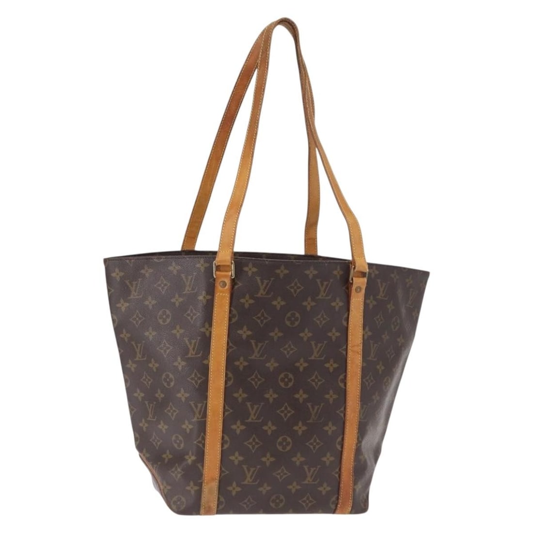 Louis Vuitton Monogram Canvas M51108 Shopping Tote Handbag France (1 of 18)