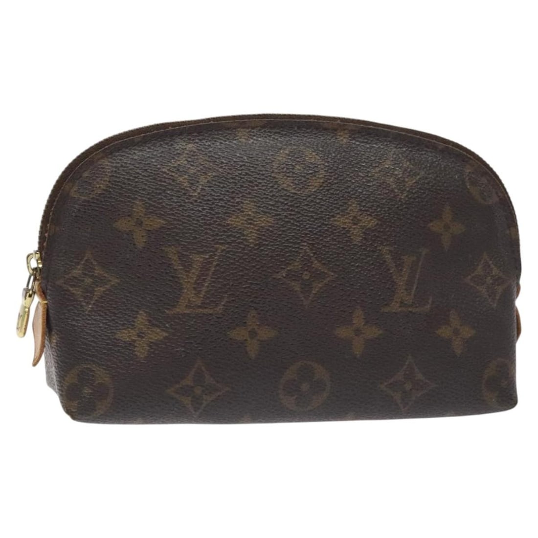LOUIS VUITTON Monogram Pochette Cosmetic Pouch M43998 Auth Spain (1 of 18)