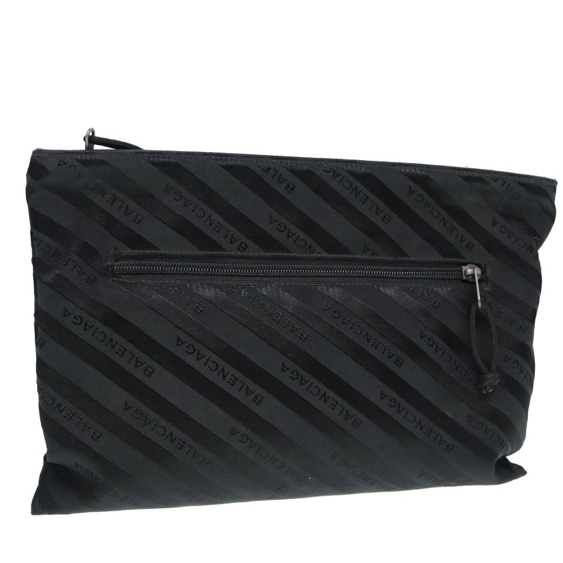 BALENCIAGA Explorer Clutch Bag Canvas Black 459745 Authentic Italy: BALENCIAGA Explorer Clutch Bag Canvas Black 459745 Authentic Italy Presenting the Balenciaga Explorer Clutch Bag, a stylish accessory crafted from durable black canvas. This clutch, designed in Italy,