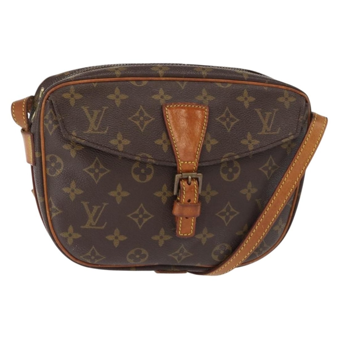 LOUIS VUITTON Monogram Jeune Fille MM Shoulder Bag M51226 Authentic (1 of 18)