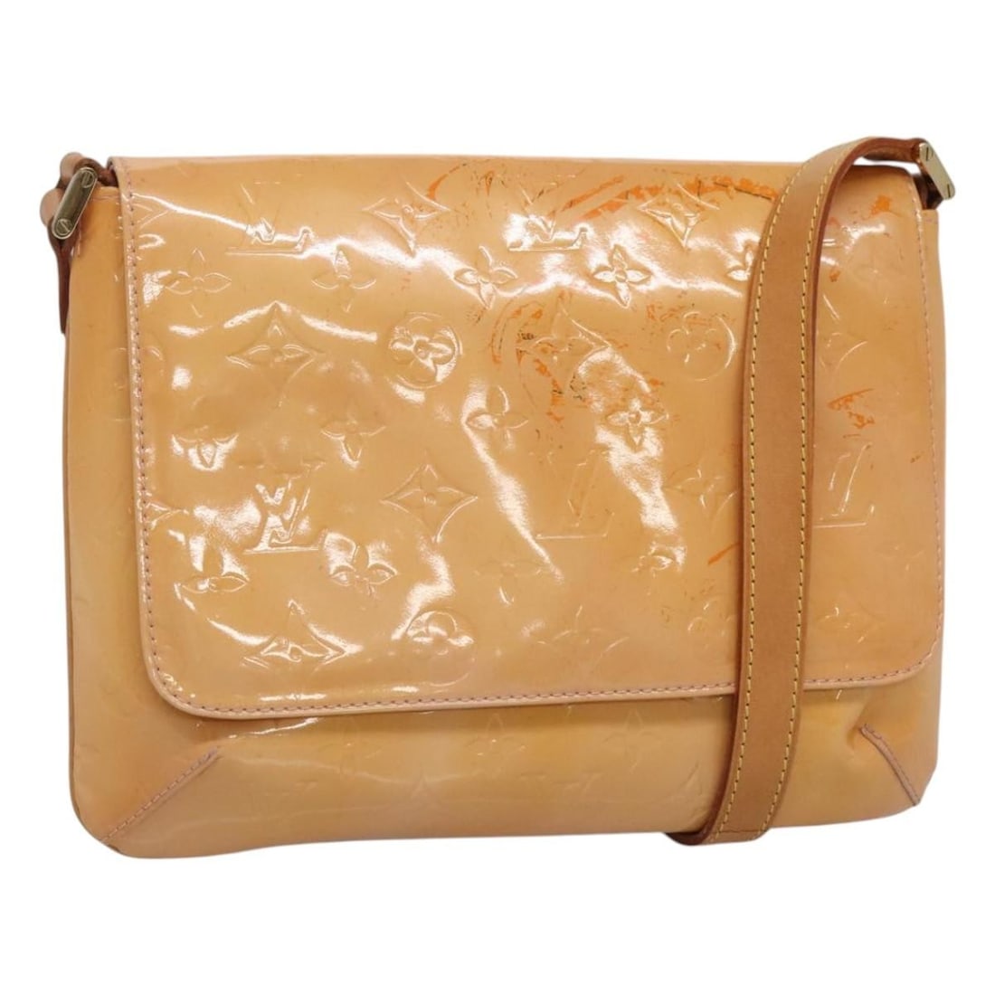 Louis Vuitton Vernis Thompson Street Bag Marshmallow Pink M91070 Auth (1 of 18)