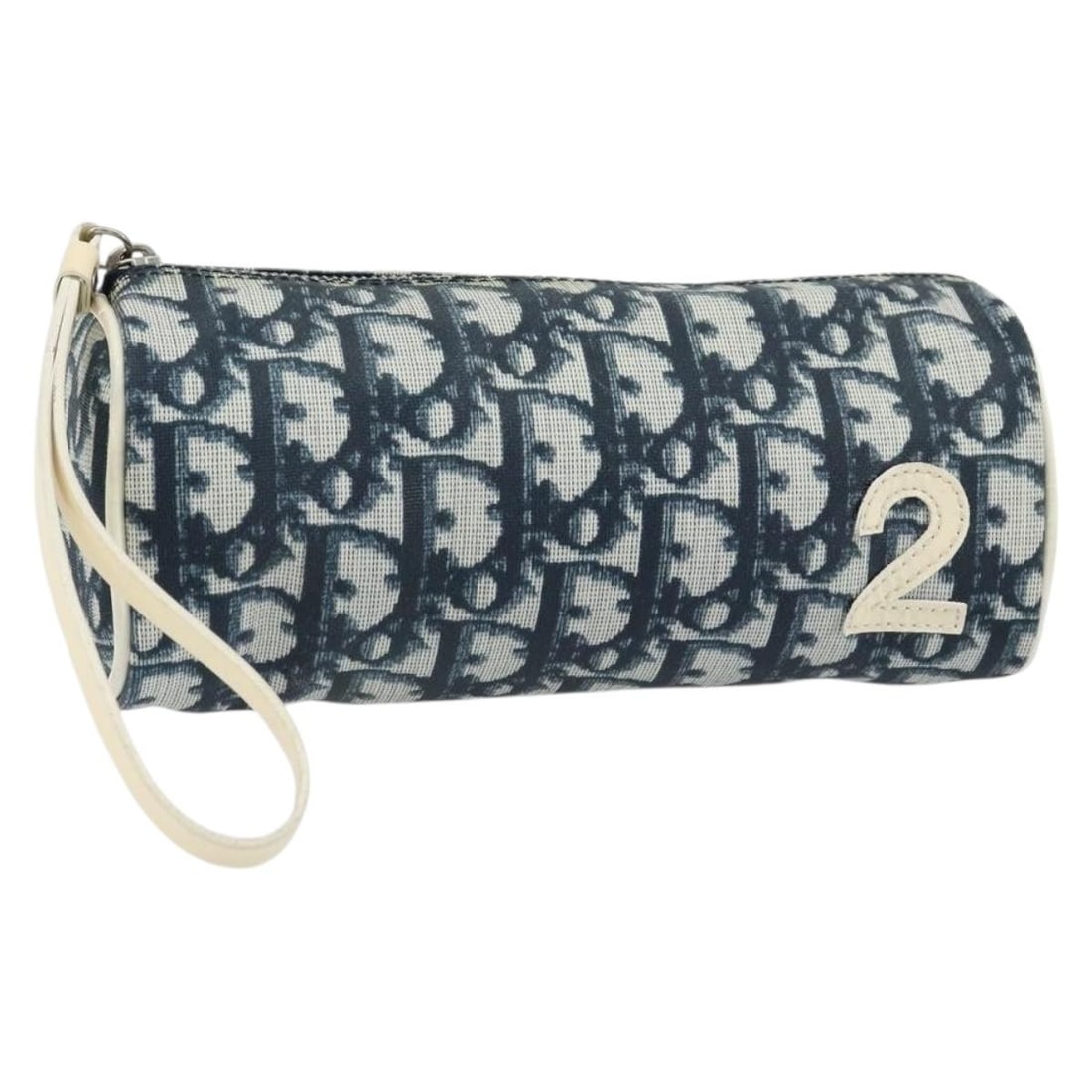 Christian Dior Navy Trotter Canvas Pouch Authentic CM0013 (1 of 17)