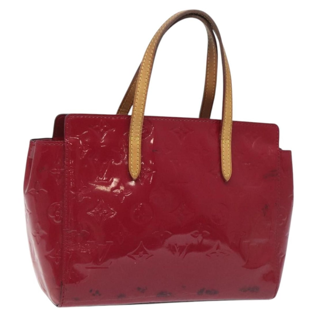 LOUIS VUITTON Monogram Vernis Catalina BB Bag Rose Andian M90016 (1 of 18)