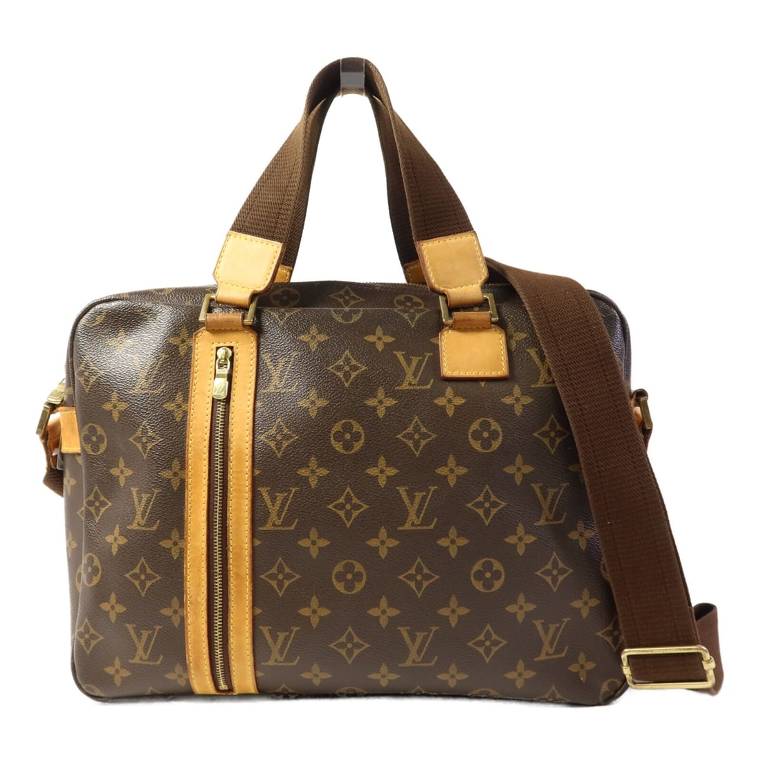LOUIS VUITTON Monogram Brown Sac Bosphore 2 Way Shoulder Bag M40043 (1 of 18)