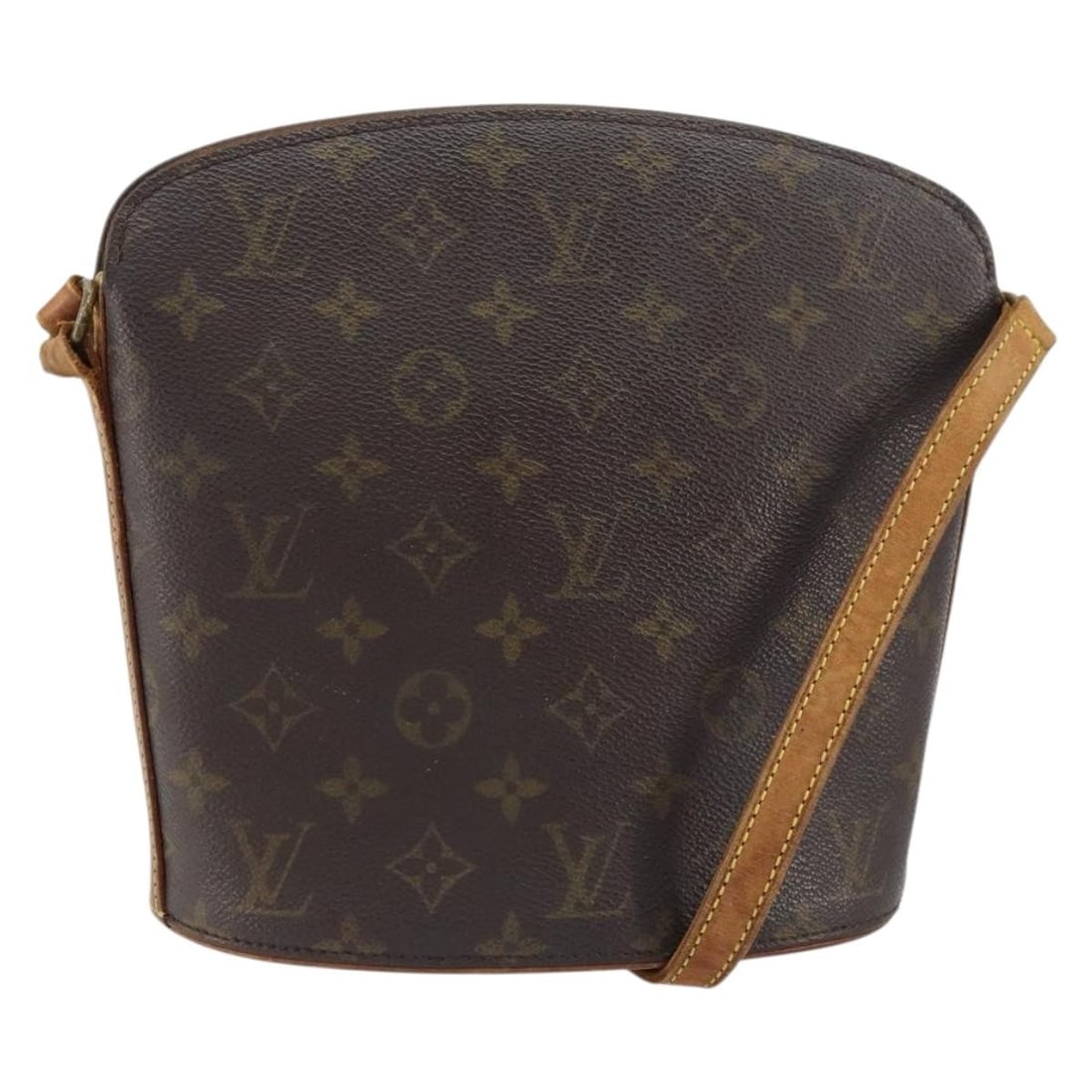 LOUIS VUITTON Monogram Drouot Shoulder Bag M51290 Authentic France: LOUIS VUITTON Monogram Drouot Shoulder Bag M51290 Authentic France This authentic LOUIS VUITTON Monogram Drouot Shoulder Bag (Model M51290) is a stylish accessory made from durable Monogram Canvas. It