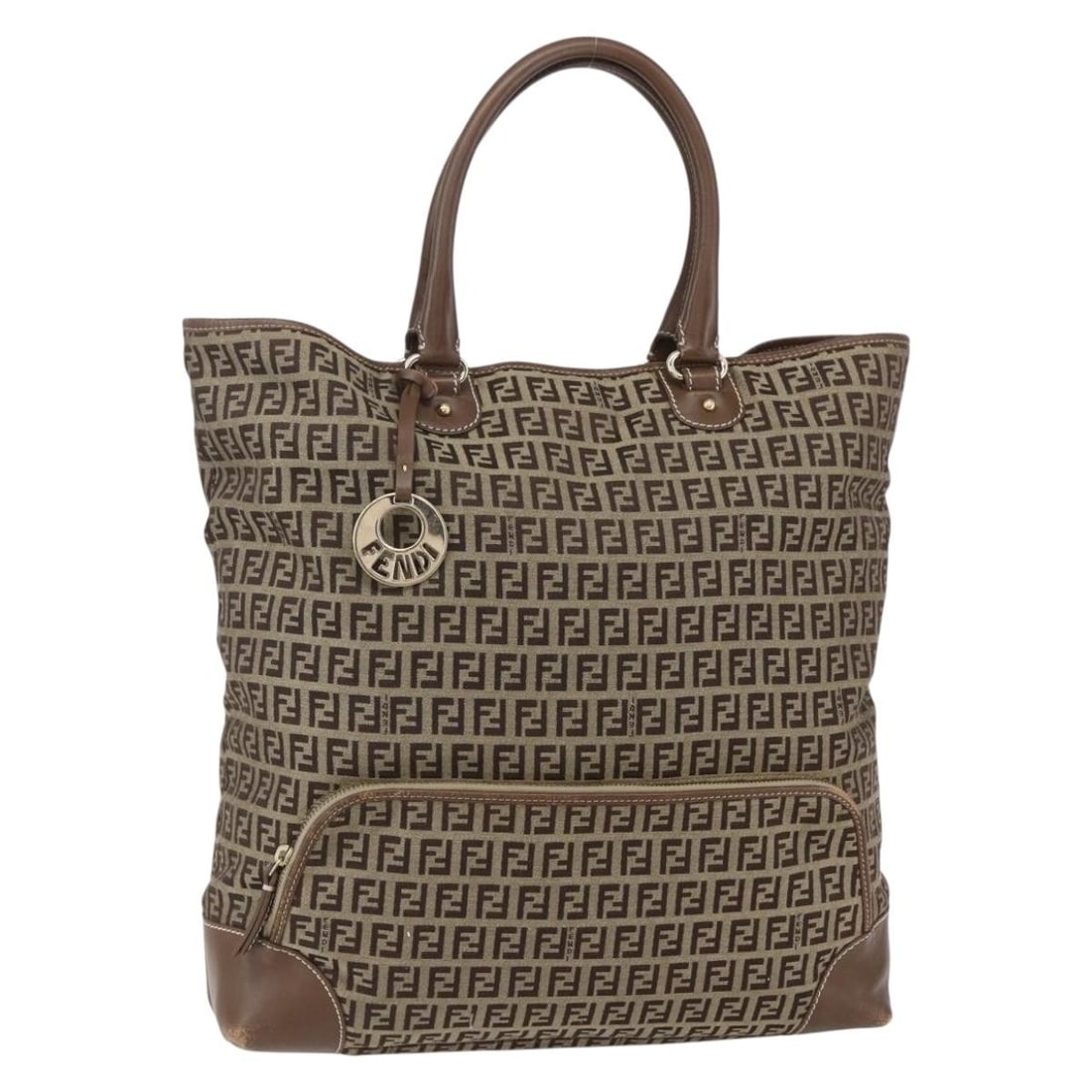 FENDI Zucchino Canvas Tote Bag Beige Gold Authentic Italy: FENDI Zucchino Canvas Tote Bag Beige Gold Authentic Italy This authentic FENDI Zucchino Canvas Tote Bag exudes Italian elegance and chic style. Crafted from durable Zucchino canvas, this beige and gol