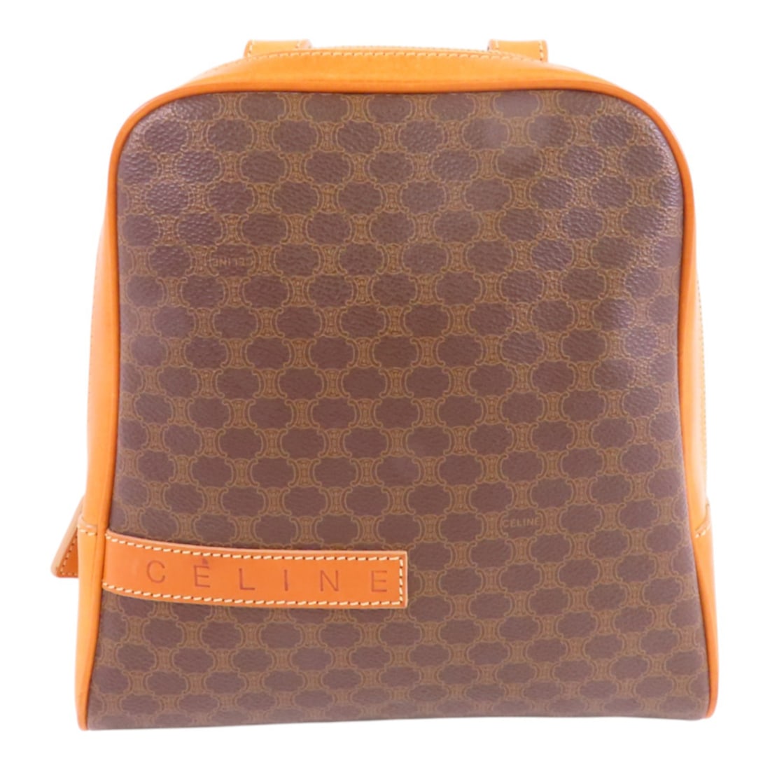 Vintage CELINE Brown Calfskin Rucksack Backpack (1 of 18)