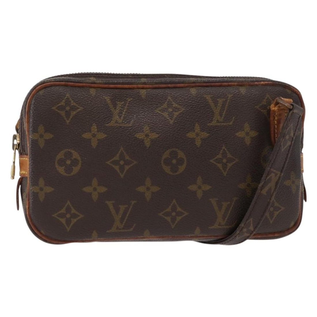 LOUIS VUITTON Monogram Marly Bandouliere Shoulder Bag M51828 Auth France (1 of 18)