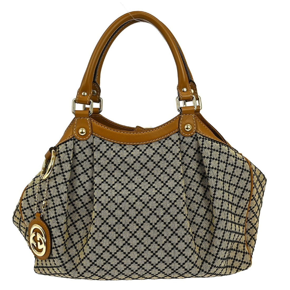Gucci Beige GG Canvas Tote Handbag 211944 001013 Italy (1 of 11)