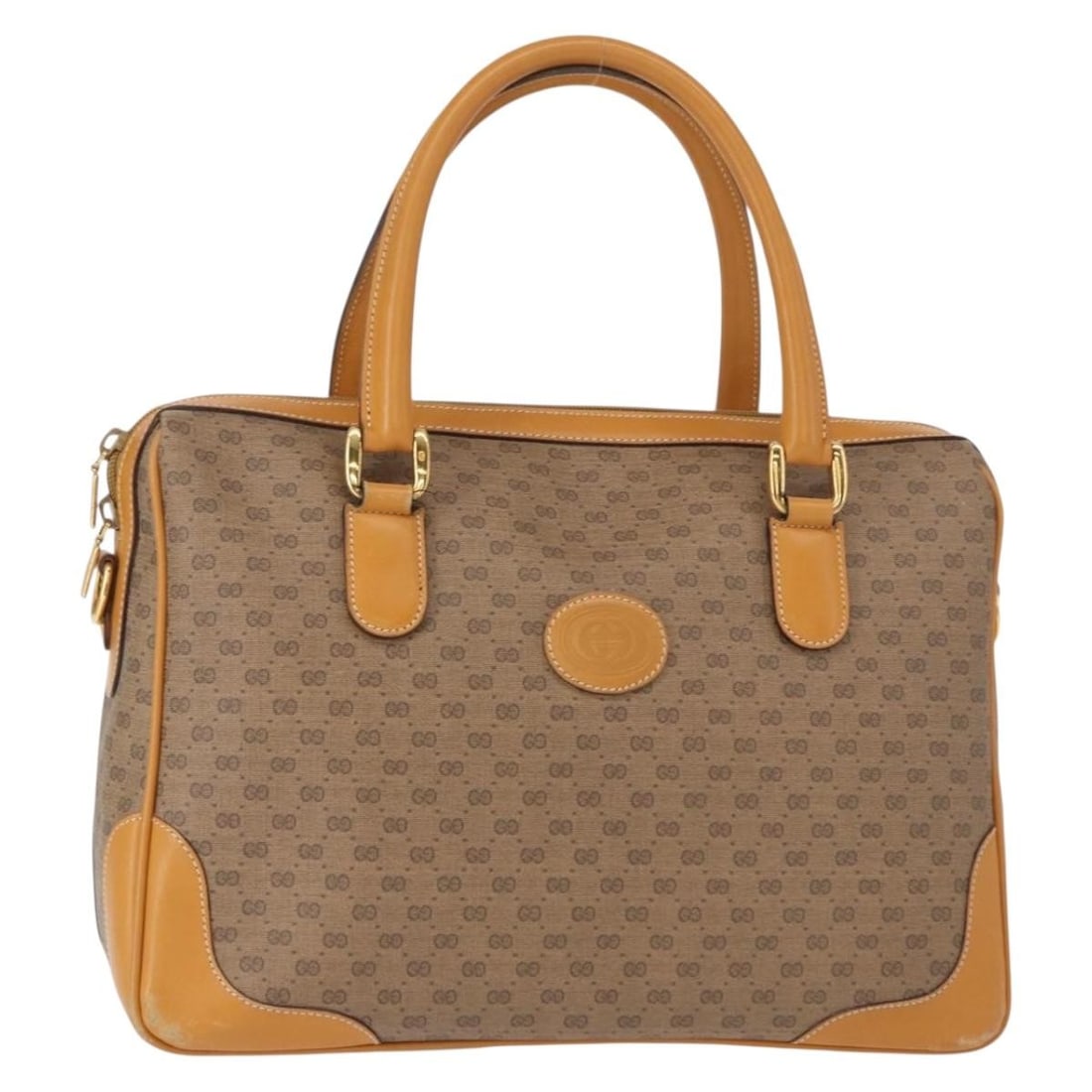 GUCCI Micro GG Supreme Beige Gold PVC Hand Bag 002 123 0033 Auth: GUCCI Micro GG Supreme Beige Gold PVC Hand Bag 002 123 0033 Auth This authentic GUCCI Micro GG Supreme Hand Bag is a stylish accessory that combines luxury with practicality. Crafted from durable PVC