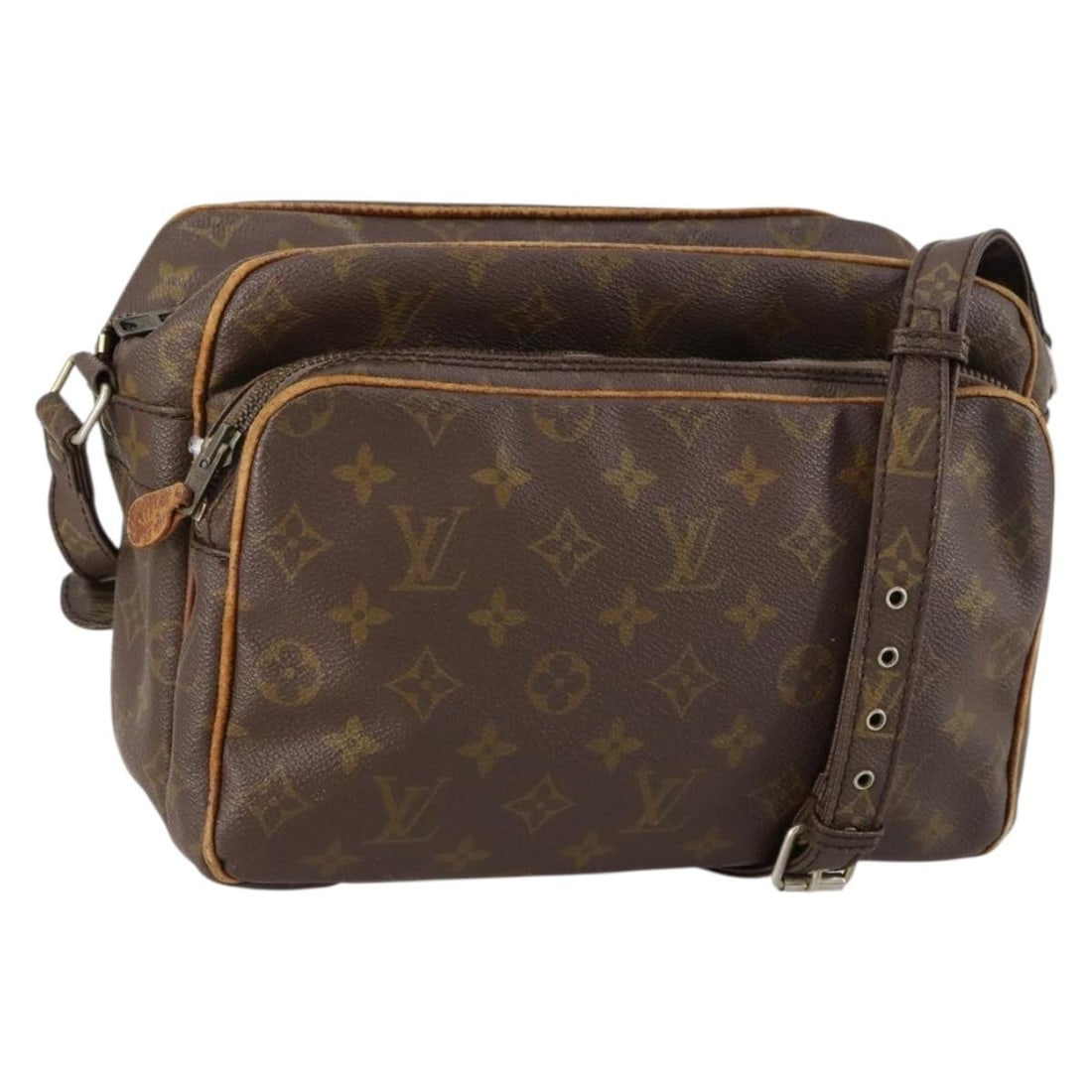 LOUIS VUITTON Monogram Migra Tour Shoulder Bag No.201 France: LOUIS VUITTON Monogram Migra Tour Shoulder Bag No.201 France This LOUIS VUITTON Monogram Migra Tour Shoulder Bag No.201 is a stylish accessory crafted from durable Monogram Canvas, featuring the iconi
