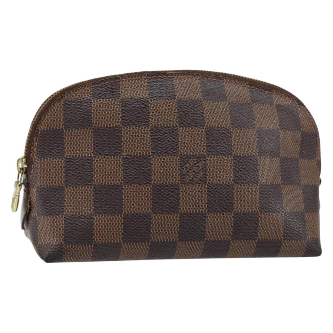LOUIS VUITTON Damier Ebene Pouch Cosmetic PM N47516 Auth (1 of 18)