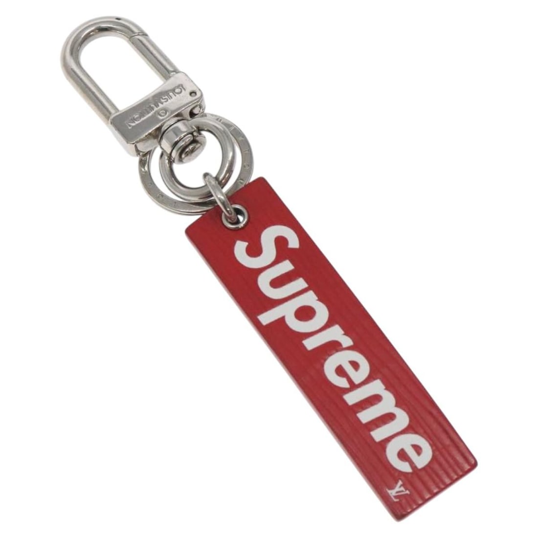 Louis Vuitton Epi x Supreme Red Downtown Tab Charm MP2074 Authentic (1 of 9)