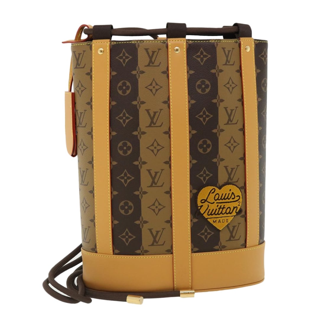 Louis Vuitton Monogram Stripe Randonnee Shoulder Bag M45968 Auth (1 of 18)