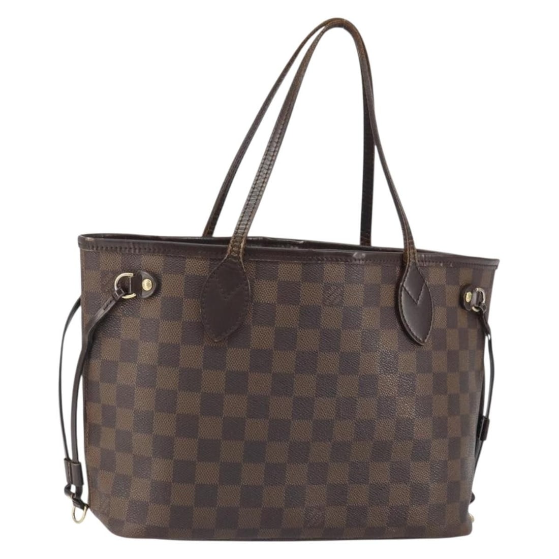Louis Vuitton Neverfull PM Tote in Damier Ebene Canvas N51109 (1 of 18)