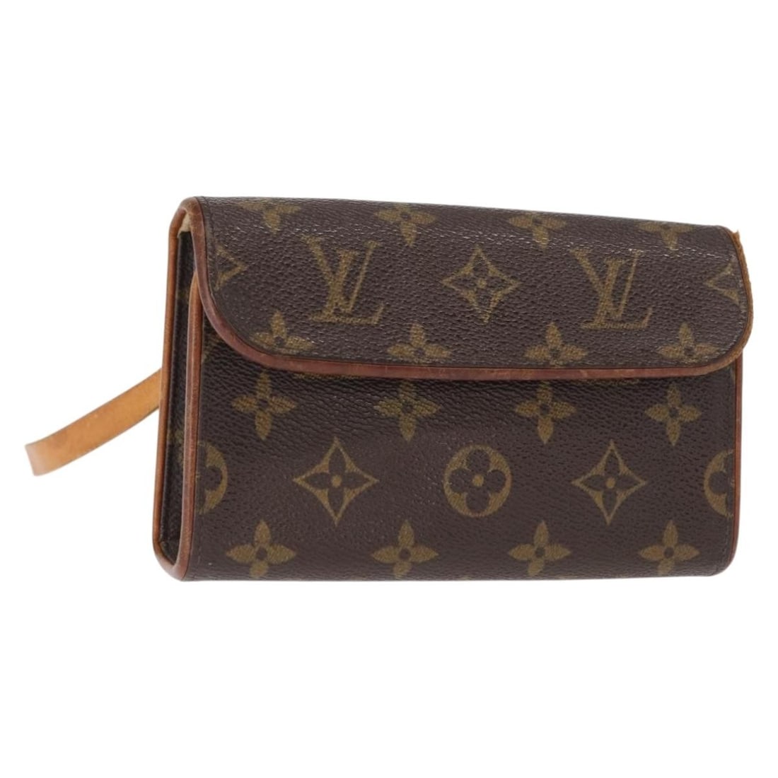 Louis Vuitton Pochette Florentine Monogram Canvas Waist Bag M51855 with Strap: Louis Vuitton Pochette Florentine Monogram Canvas Waist Bag M51855 with Strap This Louis Vuitton Pochette Florentine waist bag features the signature Monogram Canvas exterior and comes with a shoulder