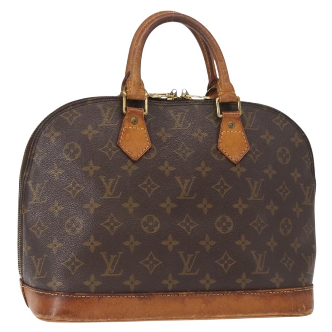 LOUIS VUITTON Monogram Alma Hand Bag M51130 Auth France: LOUIS VUITTON Monogram Alma Hand Bag M51130 Auth France This authentic Louis Vuitton Monogram Alma Hand Bag (M51130) is a classic piece crafted from durable monogram canvas. This stylish handbag featu