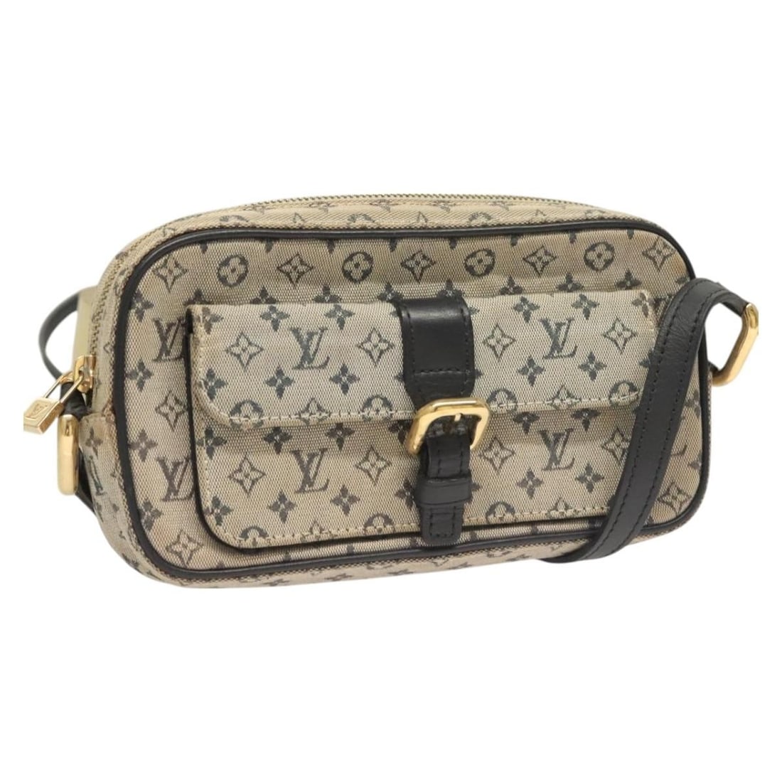 LOUIS VUITTON Monogram Mini Juliet MM Blue Shoulder Bag M92004: LOUIS VUITTON Monogram Mini Juliet MM Blue Shoulder Bag M92004 This LOUIS VUITTON Monogram Mini Juliet MM Shoulder Bag is a chic addition to your collection. Crafted in France from Monogram Mini Canva