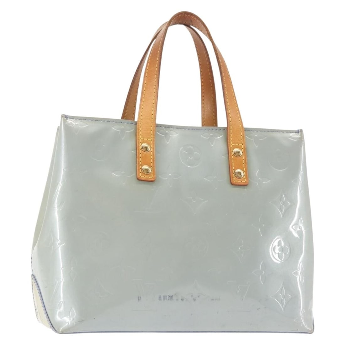 LOUIS VUITTON Monogram Vernis Reade PM Hand Bag Lavande M91220 Made in France: LOUIS VUITTON Monogram Vernis Reade PM Hand Bag Lavande M91220 Made in France This LOUIS VUITTON Monogram Vernis Reade PM Hand Bag in Lavande is a luxurious accessory crafted from high-quality patent