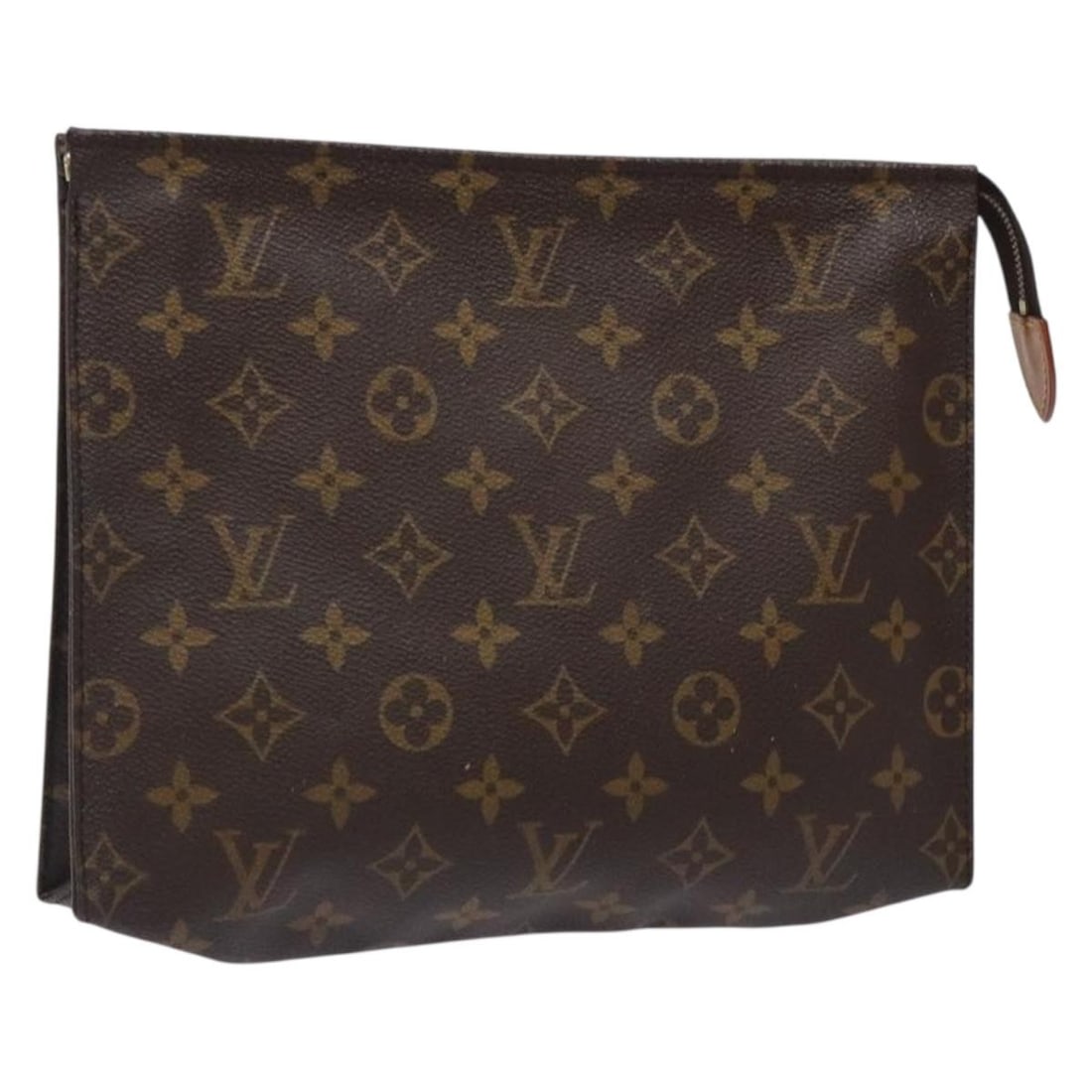 LOUIS VUITTON Monogram Poche Toilette 26 Pouch M47542 Made in France: LOUIS VUITTON Monogram Poche Toilette 26 Pouch M47542 Made in France This authentic LOUIS VUITTON Monogram Poche Toilette 26 Pouch (M47542) is a stylish accessory crafted from durable Monogram Canvas.