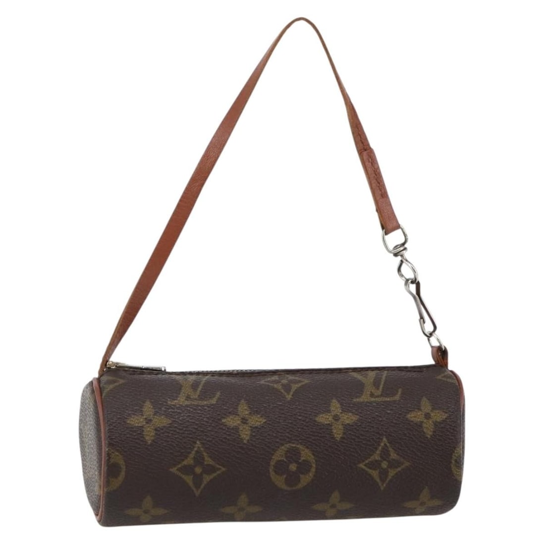 LOUIS VUITTON Monogram Papillon Pouch Authentic BA6391: LOUIS VUITTON Monogram Papillon Pouch Authentic BA6391 Elevate your accessory collection with this authentic LOUIS VUITTON Monogram Papillon Pouch. Crafted from durable Monogram Canvas, this stylish p