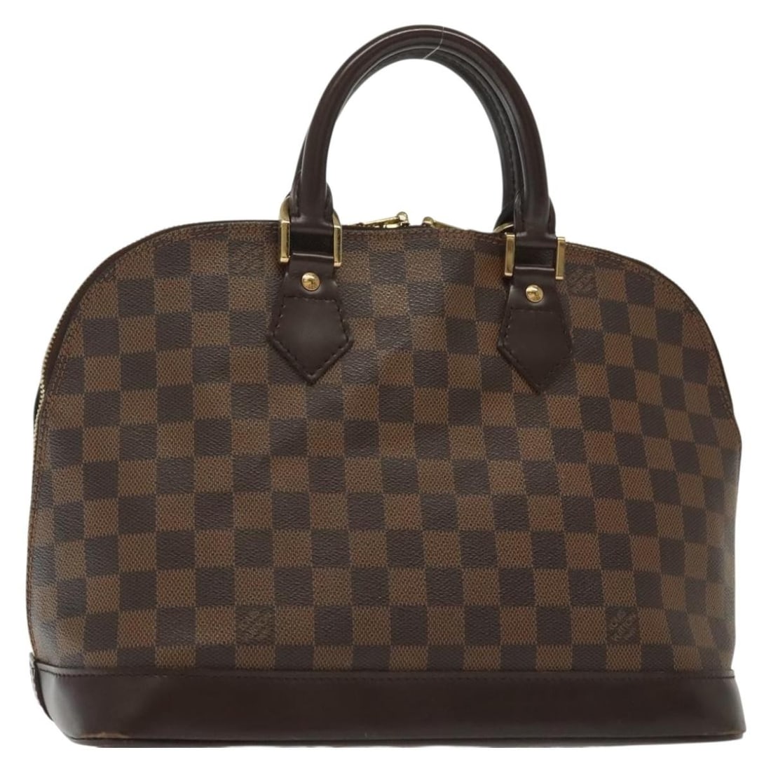 Louis Vuitton Damier Ebene Alma Hand Bag N51131 Authentic (1 of 18)