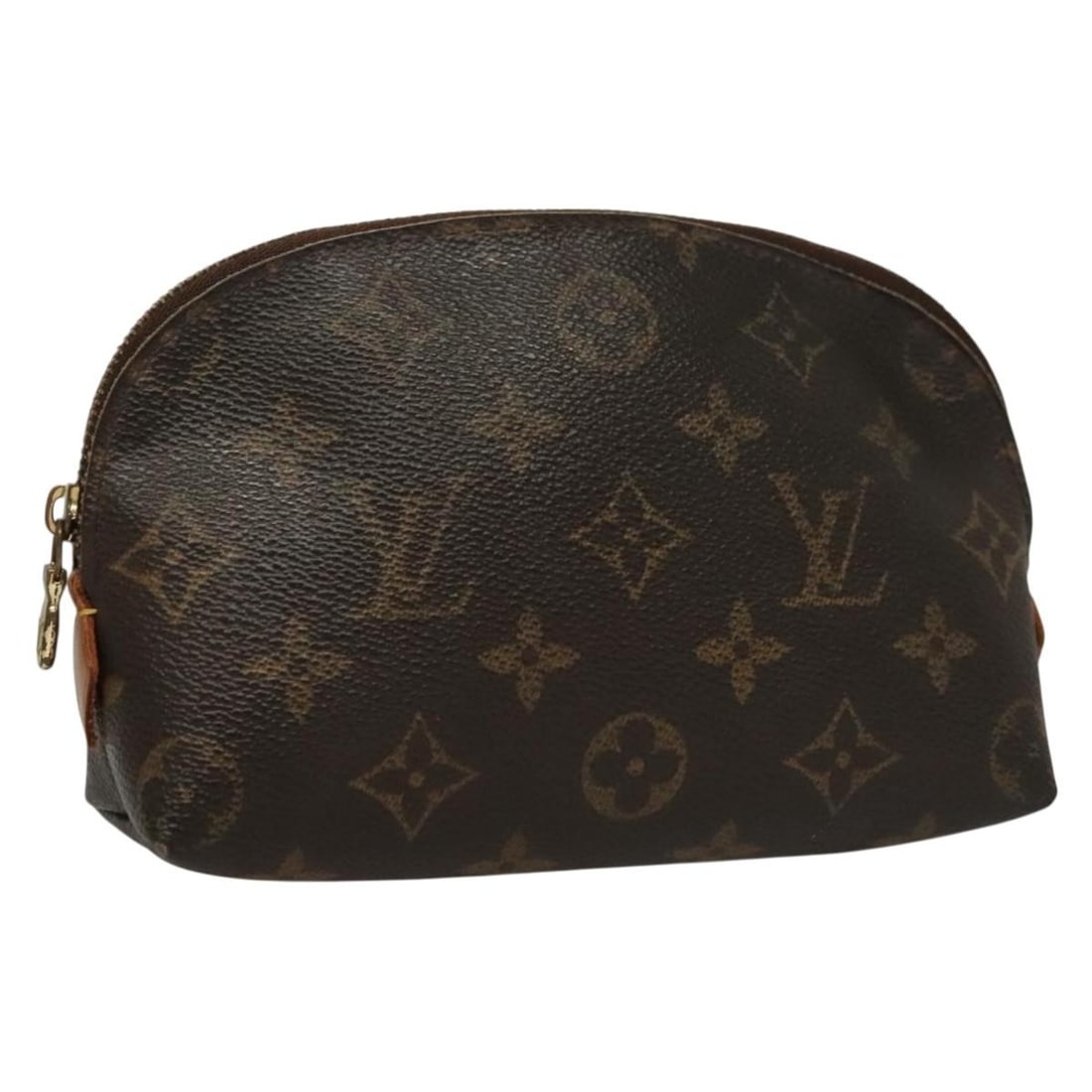 LOUIS VUITTON Monogram Pochette Cosmetic Pouch M43998 Authentic Spain (1 of 18)