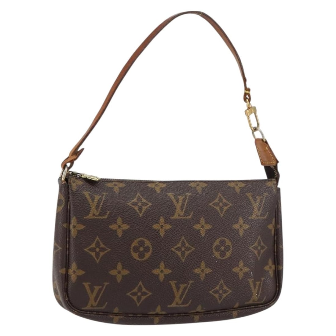 LOUIS VUITTON Monogram Pochette Accessoires Pouch M51980 Auth France (1 of 18)