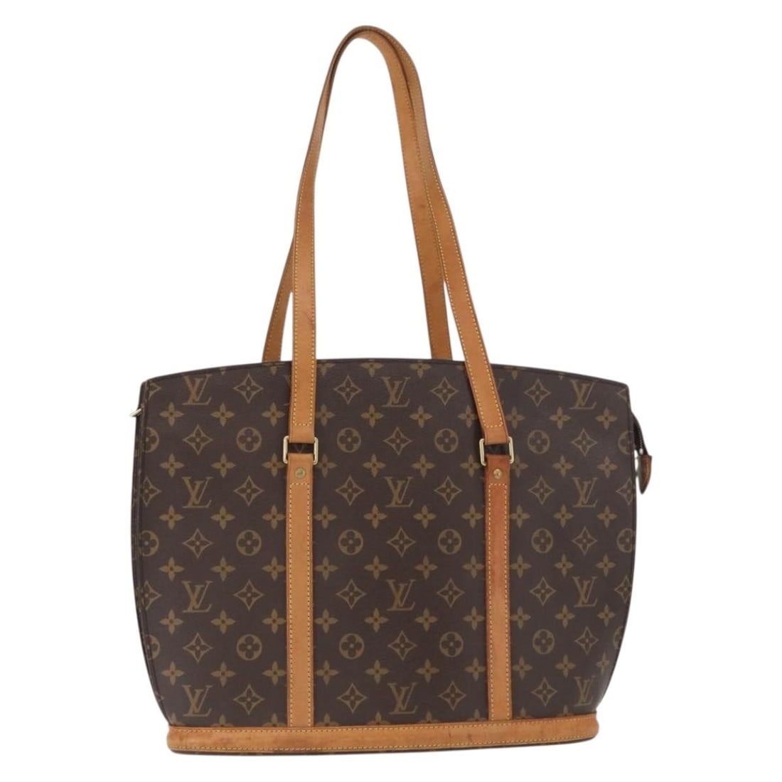 LOUIS VUITTON Monogram Babylone Tote Bag M51102 Authentic: LOUIS VUITTON Monogram Babylone Tote Bag M51102 Authentic This Louis Vuitton Monogram Babylone Tote Bag (M51102) is a stylish accessory crafted from durable Monogram Canvas. Originating from France, t