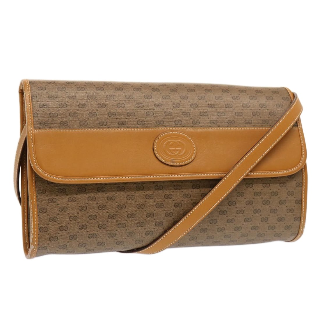 GUCCI Micro GG Supreme Beige PVC Shoulder Bag 004 14 0264 Auth: GUCCI Micro GG Supreme Beige PVC Shoulder Bag 004 14 0264 Auth This authentic GUCCI Micro GG Supreme Shoulder Bag is crafted from durable PVC leather in a chic beige color. Featuring a stylish design,